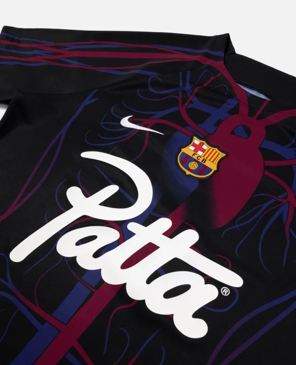 Patta x Barcelona FC Culers del Món Script Logo Pre-Match Jersey - Image 4