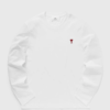 AMI Paris Long Sleves Ami De Coeur Tee
