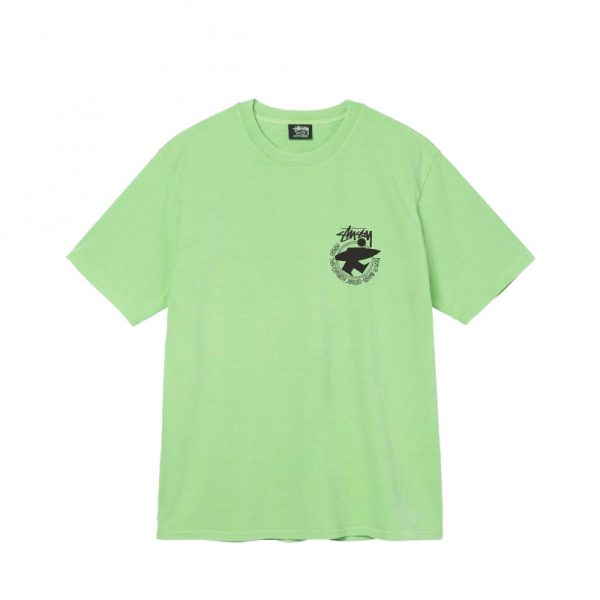 Stussy Beach Roots Pigment Dyed Tee green - Image 2