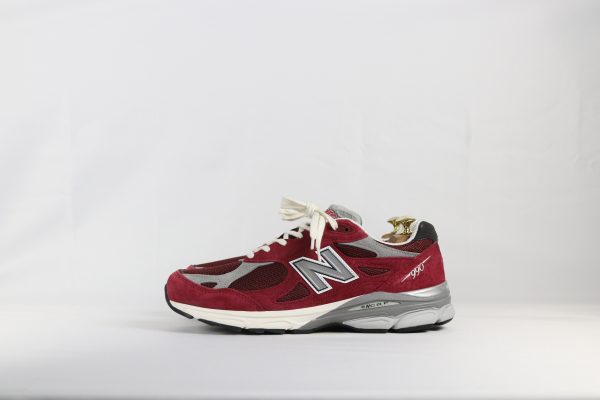 New Balance 990v3 MiUSA Teddy Santis Scarlet - 45 ^ - Image 7