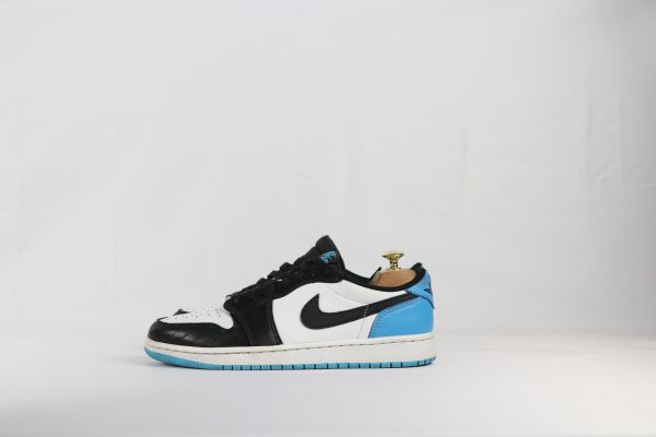 Jordan 1 Retro Low OG Black Dark Powder Blue - 42 - Image 7