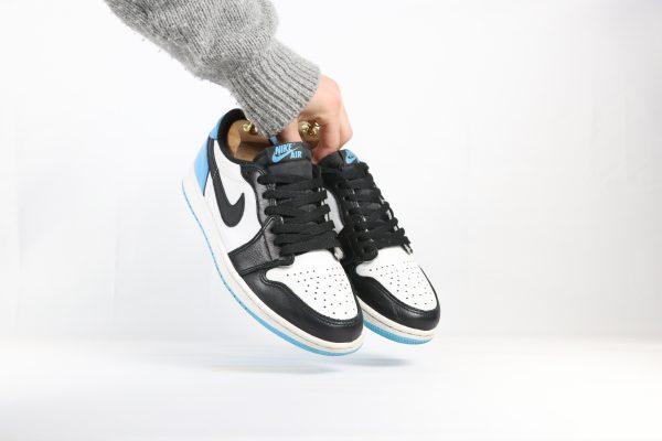 Jordan 1 Retro Low OG Black Dark Powder Blue - 42 - Image 5