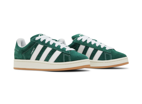 Adidas Campus 00s Dark Green Cloud White - Image 5