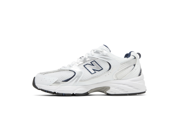 New Balance 530 White Silver Navy - Image 2