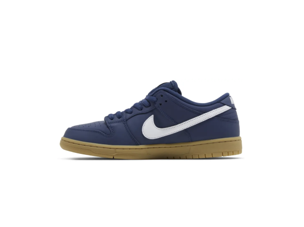 Nike SB Dunk Low Navy Gum - Image 2