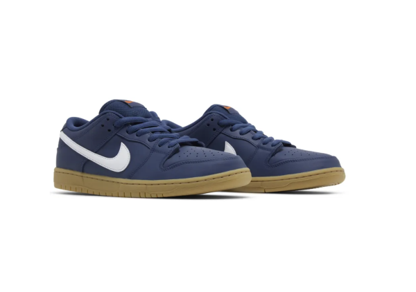 Nike SB Dunk Low Navy Gum - Image 3