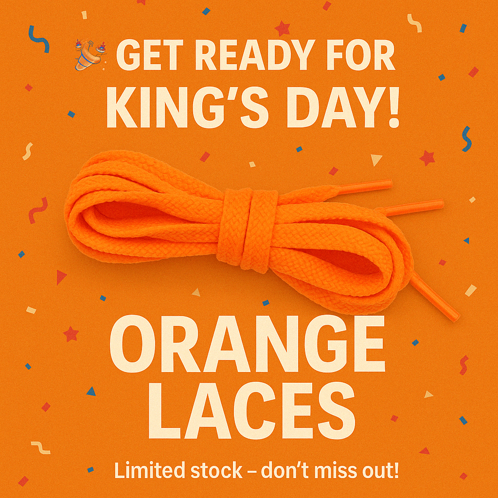 Flat laces - Orange