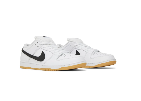 Nike SB Dunk Low Pro White Gum - Image 3