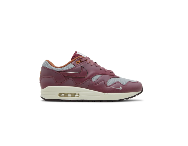 Nike Air Max 1 Patta Waves Rush Maroon (without Bracelet)