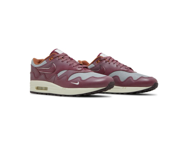 Nike Air Max 1 Patta Waves Rush Maroon (without Bracelet) - Image 5