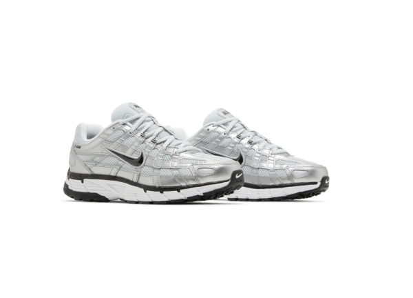 Nike P-6000 Metallic Silver Pure Platinum - Image 3