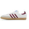 Adidas Samba OG White Burgundy Gum