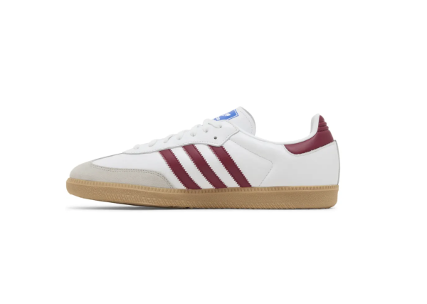 Adidas Samba OG White Burgundy Gum - Image 2