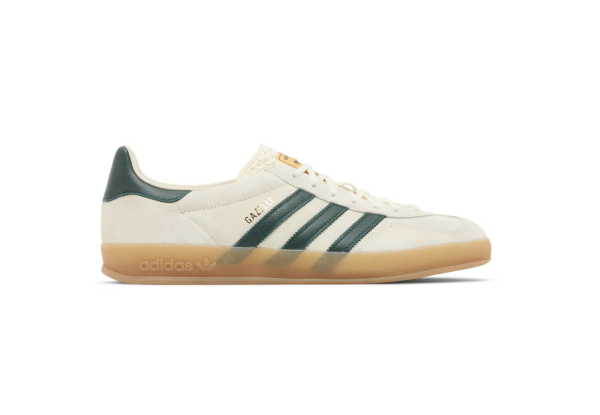 Adidas Gazelle Indoor Cream White Collegiate Green Gum