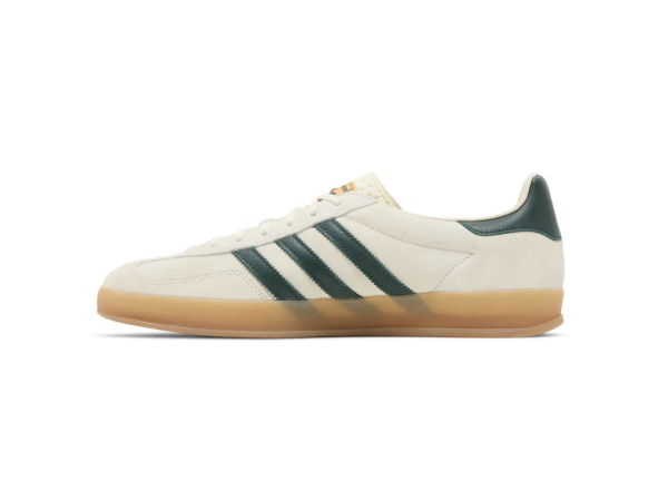 Adidas Gazelle Indoor Cream White Collegiate Green Gum - Image 2