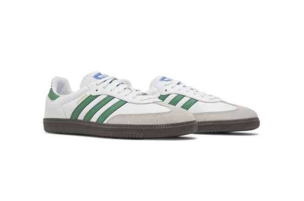 adidas Samba OG Footwear White Green - Image 3