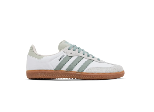 Adidas Samba OG Silver Green Putty Mauve