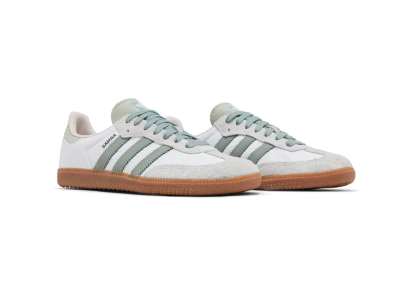 Adidas Samba OG Silver Green Putty Mauve - Image 3