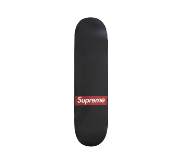 Supreme Routed Box Logo Skateboard Deck Black