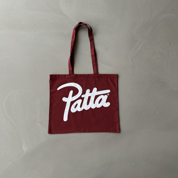 Patta tote bag bordeaux