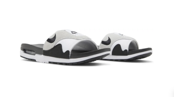 Nike Air Max 1 Slide White Black - Image 3