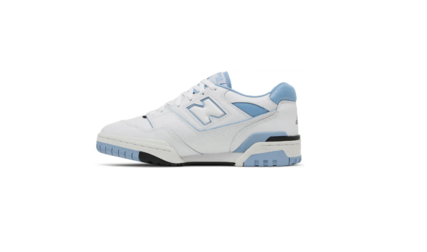 New Balance 550 UNC White University Blue - Image 2