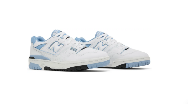 New Balance 550 UNC White University Blue - Image 3