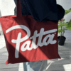 Patta Tote Bag Bordeaux