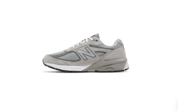 New Balance 990v4 MiUSA Grey Silver - Image 2