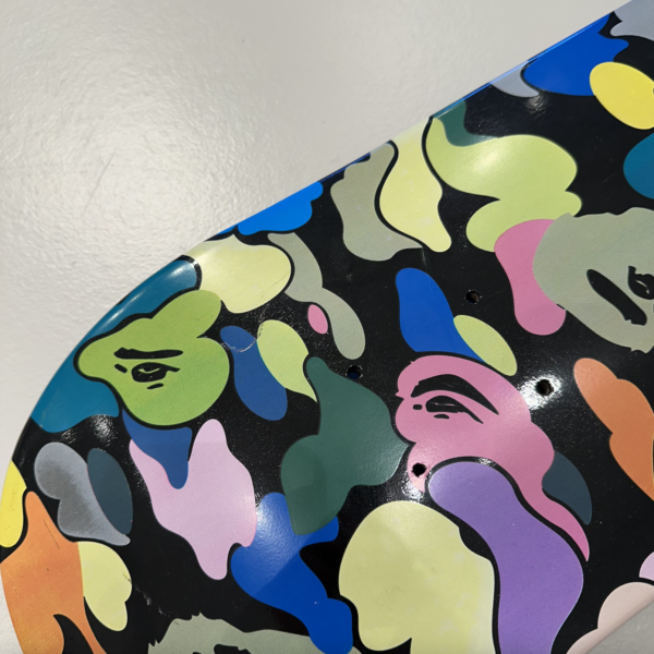 BAPE® Multi Camo Skateboard Black - Image 7