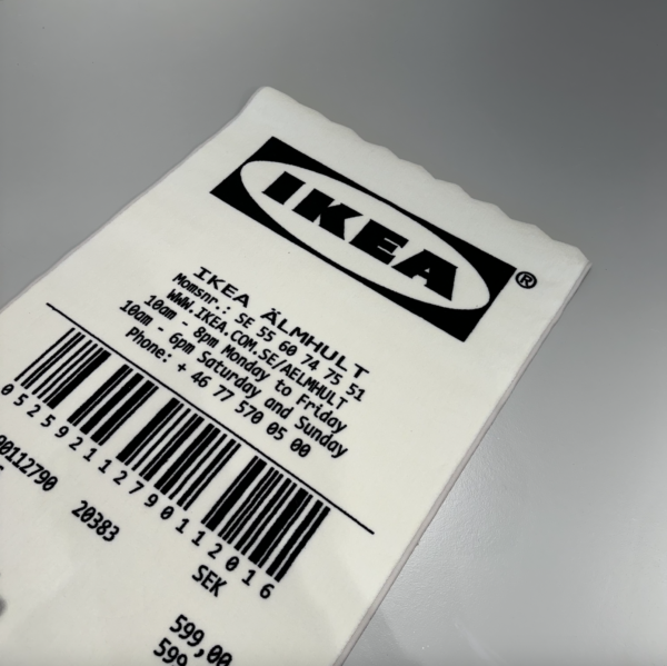 Virgil Abloh x IKEA MARKERAD "RECEIPT" - Image 2