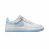 Nike Force 1 Low EasyOn White Aquarius Blue PS