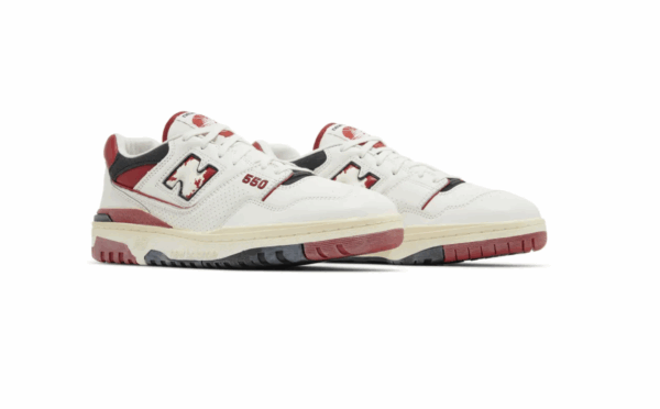New Balance 550 Vintage Pack Team Red