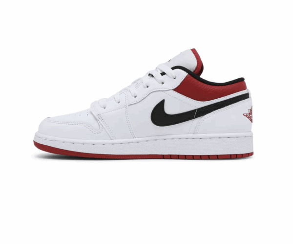 Jordan 1 Low White Gym Red GS