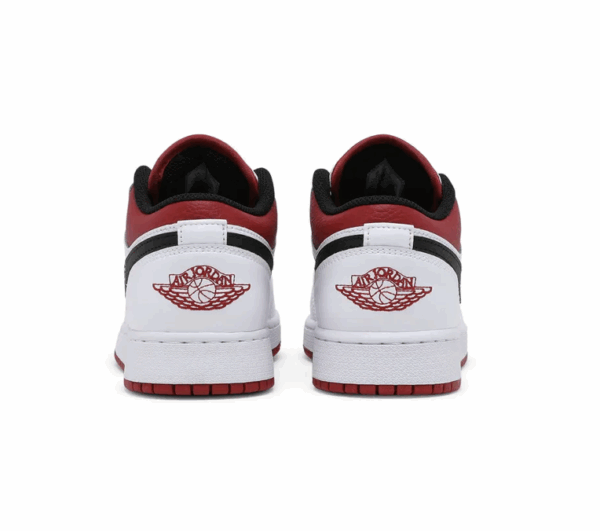 Jordan 1 Low White Gym Red GS