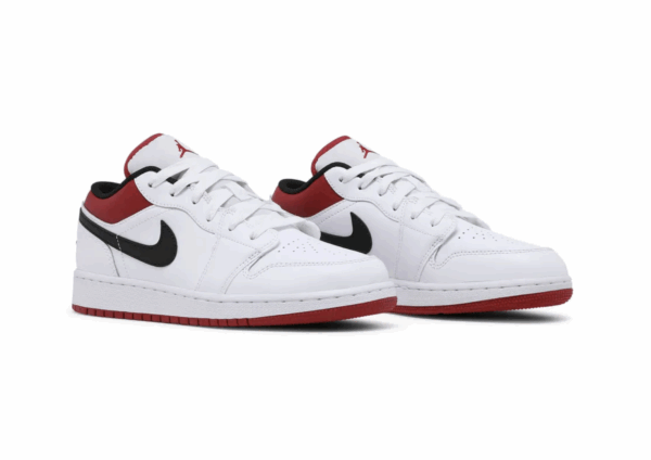 Jordan 1 Low White Gym Red GS