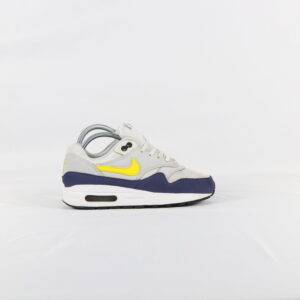 Nike Air Max 1 White Blue Recall Pure Platinum Tour Yellow - 36