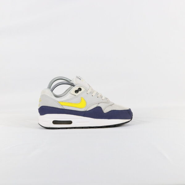 Nike Air Max 1 White Blue Recall Pure Platinum Tour Yellow - 36