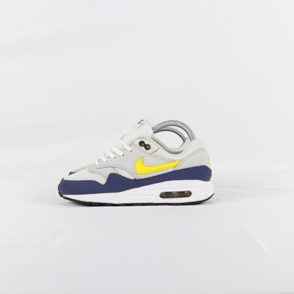Nike Air Max 1 White Blue Recall Pure Platinum Tour Yellow - 36