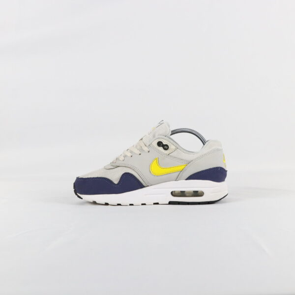 Nike Air Max 1 White Blue Recall Pure Platinum Tour Yellow - 36