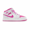 Jordan 1 Mid Fire Pink GS