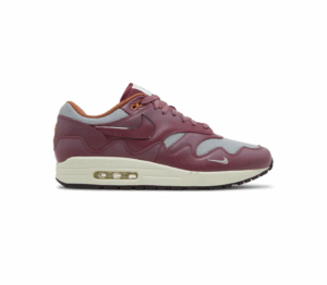 Nike Air Max 1 Patta • Waves Rush Maroon (with Bracelet)