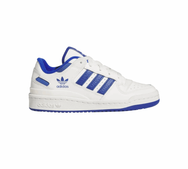 Adidas Forum Low CL Core White Royal Blue GS