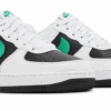 Nike Air Force 1 LV8 2 GS White Black Malachite