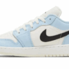 Jordan 1 Low Ice Blue Black GS