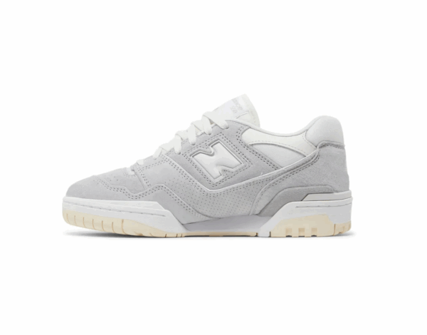 New Balance 550 Grey Suede - Image 2