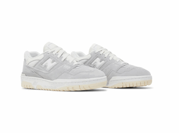 New Balance 550 Grey Suede - Image 5