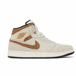 Jordan 1 Mid SE Brown Elephant