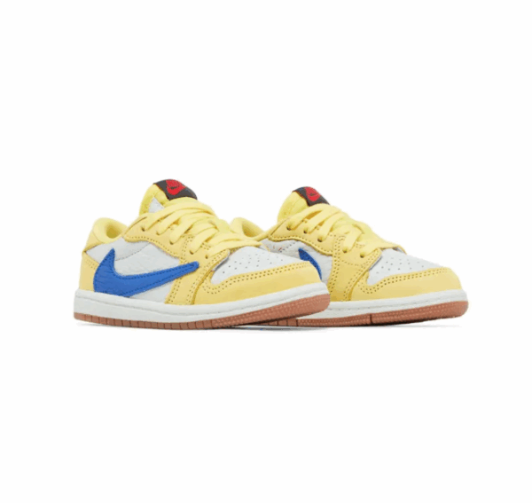 Jordan 1 Retro Low OG SP Travis Scott Canary TD - Image 5