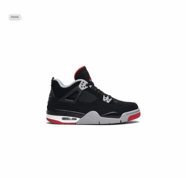 Jordan 4 Retro Bred 2019 GS